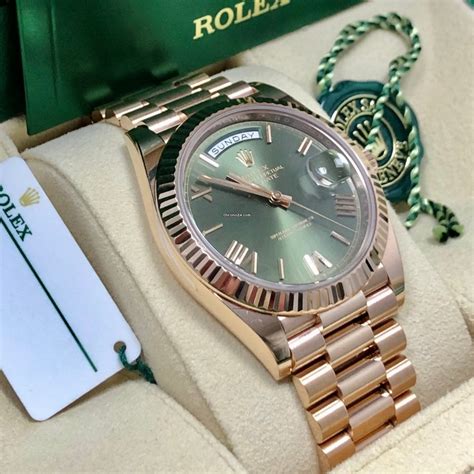 rolex rose gold day date|Rolex datejust everose gold price.